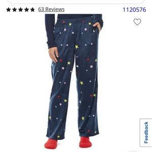 NWT fleece blue stars pajamas and socks set.